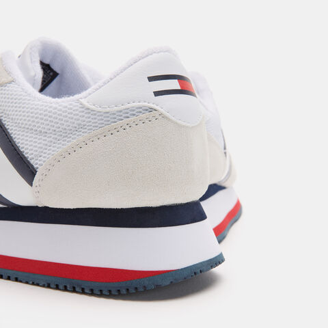 Zapatillas Tommy Hilfiger Mujer Lazos, Blanco Zapatillas Tommy Hilfiger Mujer Lazos, Blanco